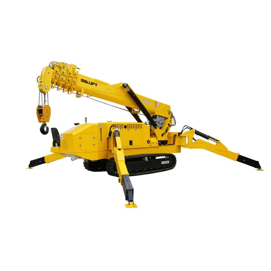 CE Certified 1t Compact Spider Crane for Narrow Access