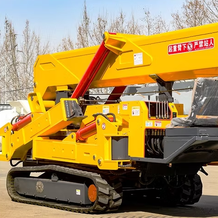 8 Ton Foldable Telescopic Crawler Spider Crane