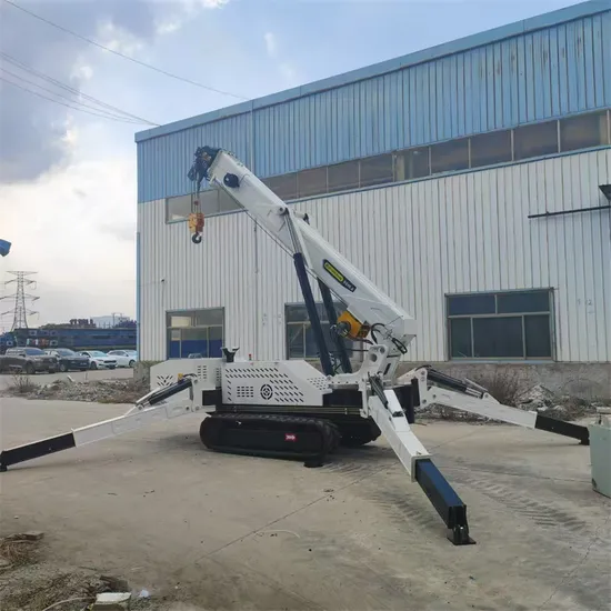 CE Certified 3t Mini Spider Crane for Glass Installation