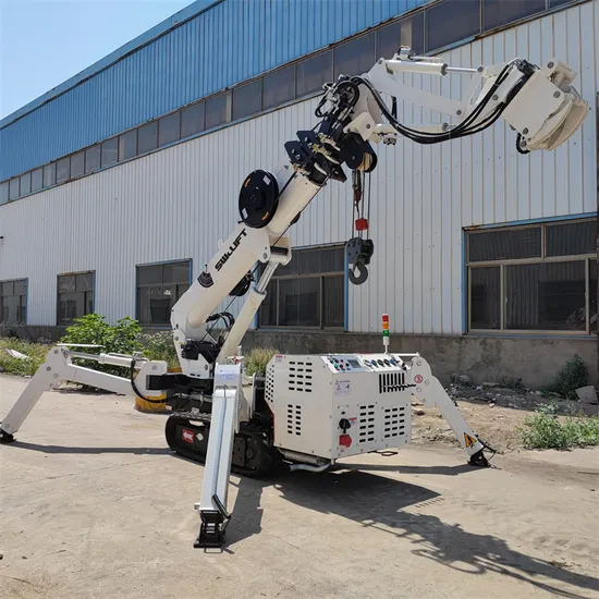 CE Certified 1t Compact Spider Crane for Narrow Access