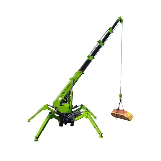 2-Ton Mini Spider Crane with Hydraulic Outrigger