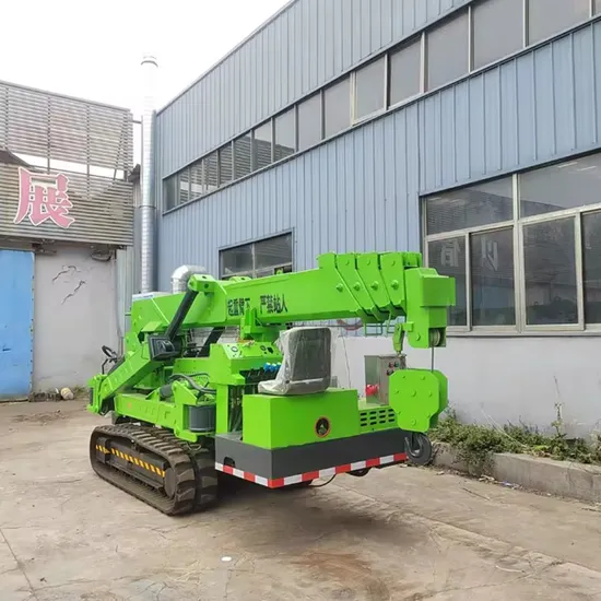 2-Ton Mini Spider Crane with Hydraulic Outrigger