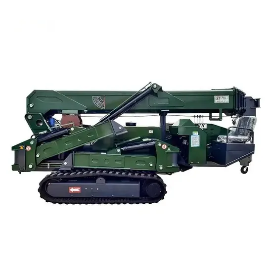 3-Ton Compact Mini Crawler Spider Crane