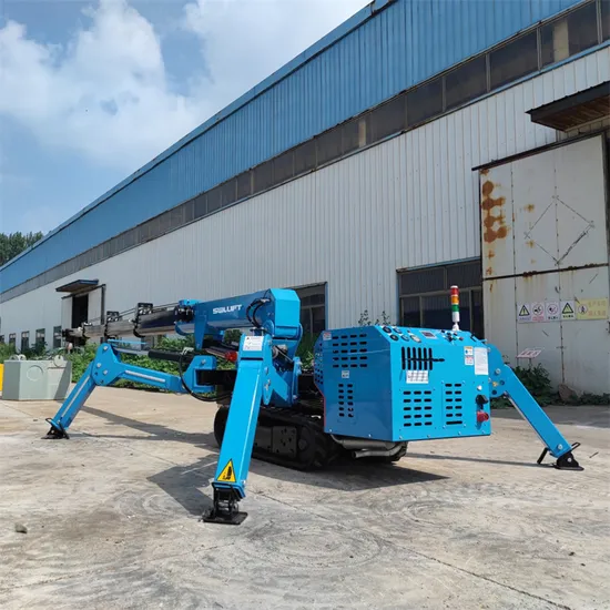 CE Certified 3t Mini Spider Crane for Glass Installation