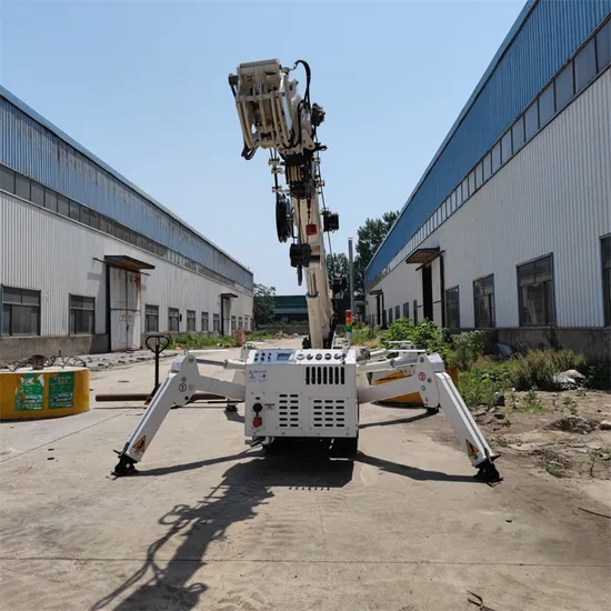 CE Certified 3t Mini Spider Crane for Glass Installation