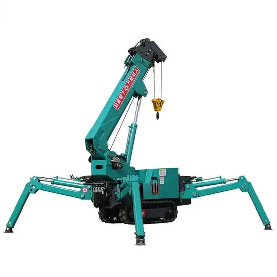 3-Ton Compact Mini Crawler Spider Crane