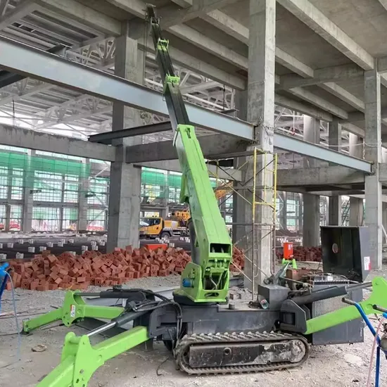 2-Ton Mini Spider Crane with Hydraulic Outrigger